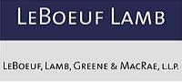LEBOEUF, LAMB, GREENE & MACRAE LLC